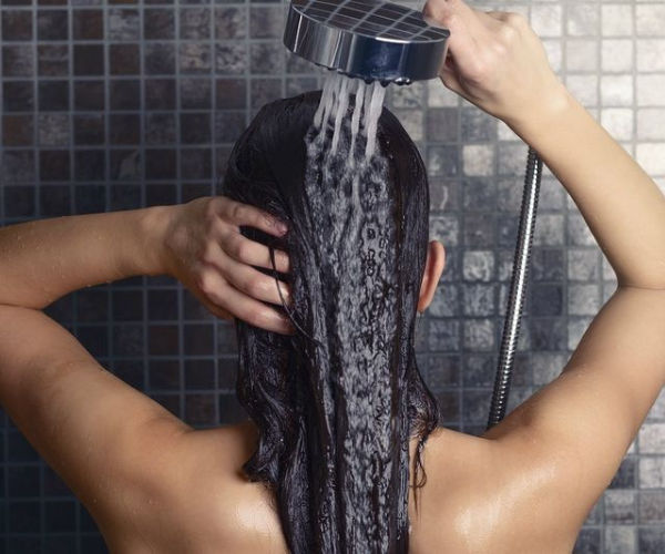 Wash your hair at home