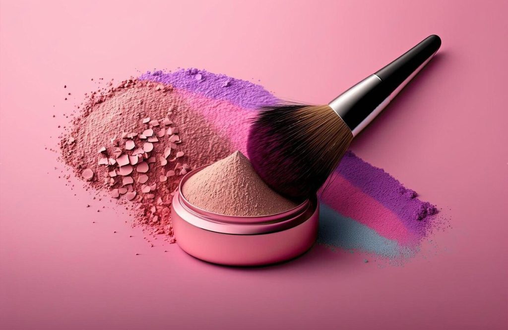 Best Makeup for Dark Skin includes warm blush shades. 