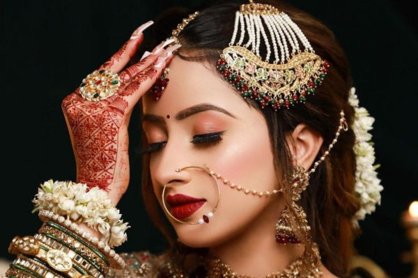 HD Bridal makeup for flawless bridal look