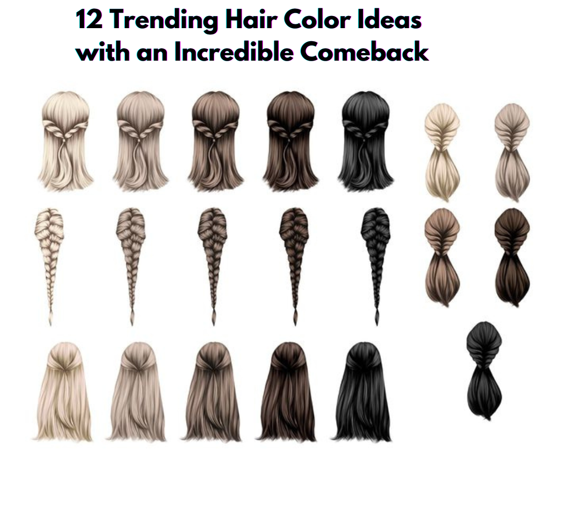 12 Trending Hair Color Ideas with an Incredible Comeback