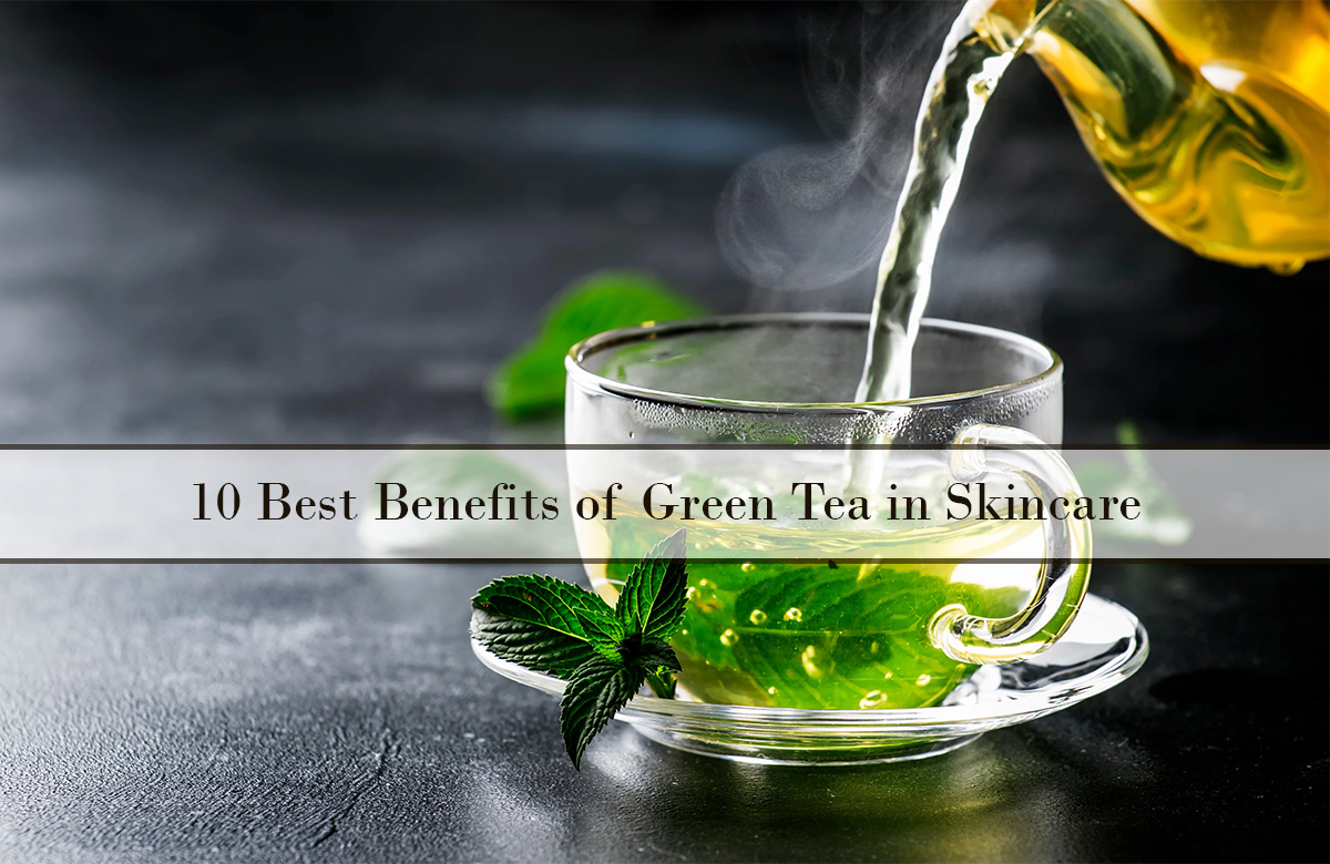 It is vital to know the benefits of green tea in skincare.