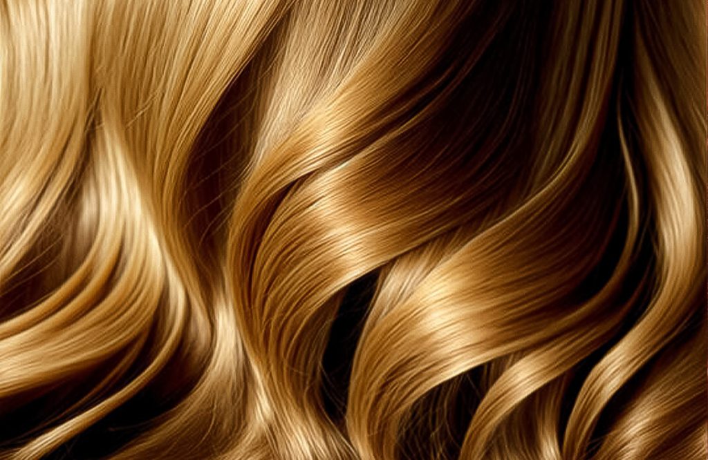 Golden hair color