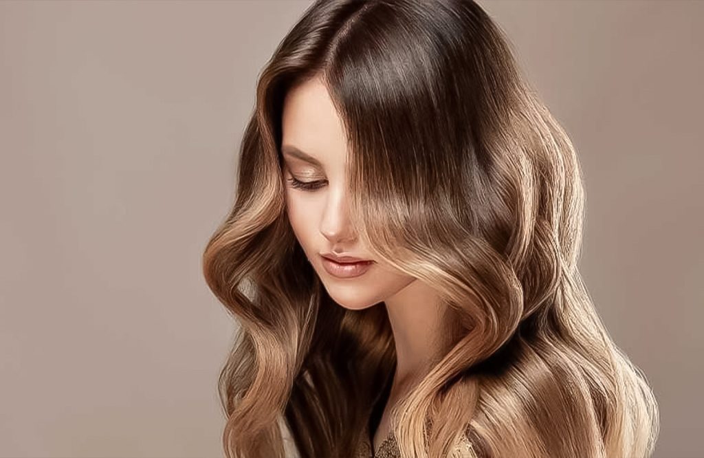Ombre hair color