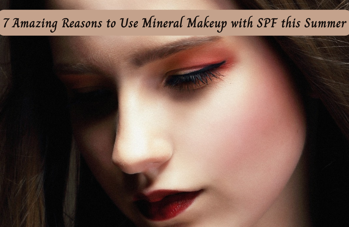 Mineral makeup with SPF Benefits